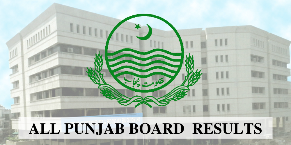 All Punjab Boards Result