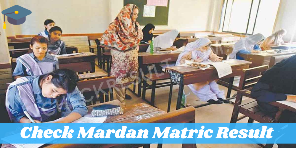 Matric Result 2024 Mardan Board Pia Leeann